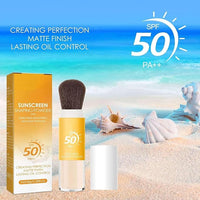 SPF 50 Loose 𝐏owder Mineral 𝐒unscreen Brush 8g