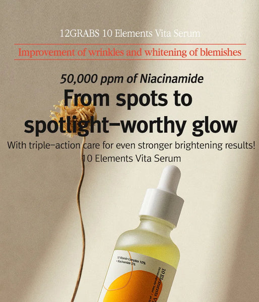 12 GRABS - 10 Elements Vita Serum 50ml