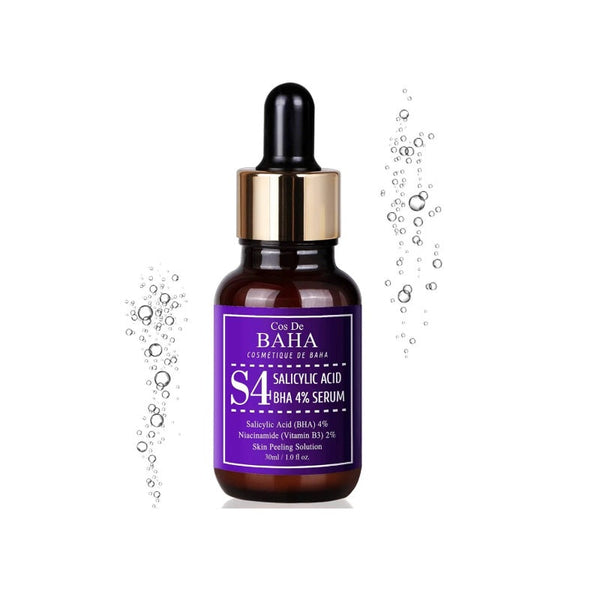 S4 BHA Salicylic Acid 4% Exfoliant Serum 30mll